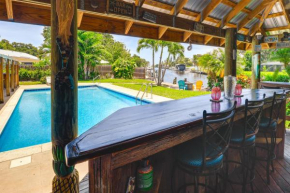 Waterfront Vero Beach Home with Pool and Boat Dock!
